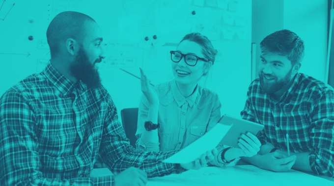 Financial Adviser Coaching Millennials on Investment and Savings Strategies