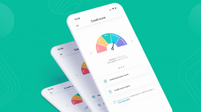 Person checking their credit report