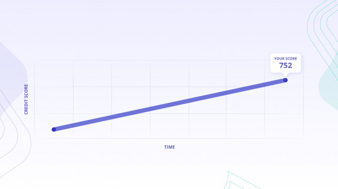 credit report with excellent credit score