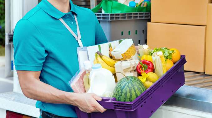grocery delivery person