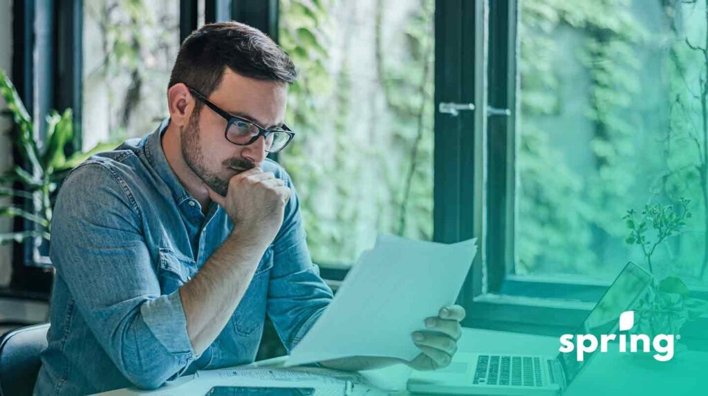 Man receiving OTB notice