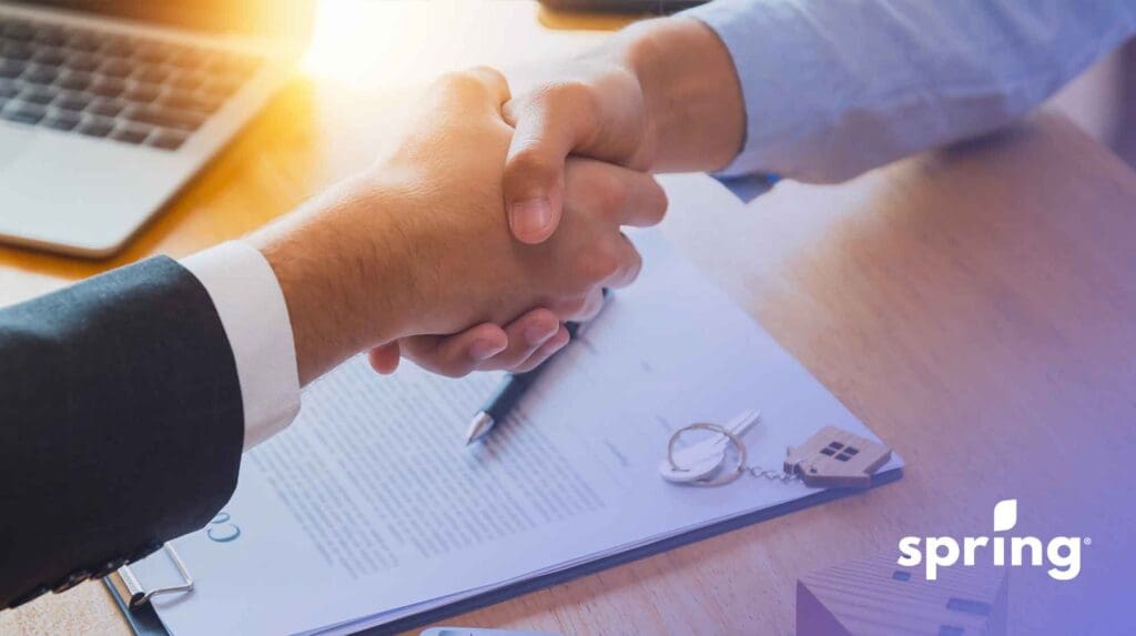 Vendor take back mortgage being agreed on